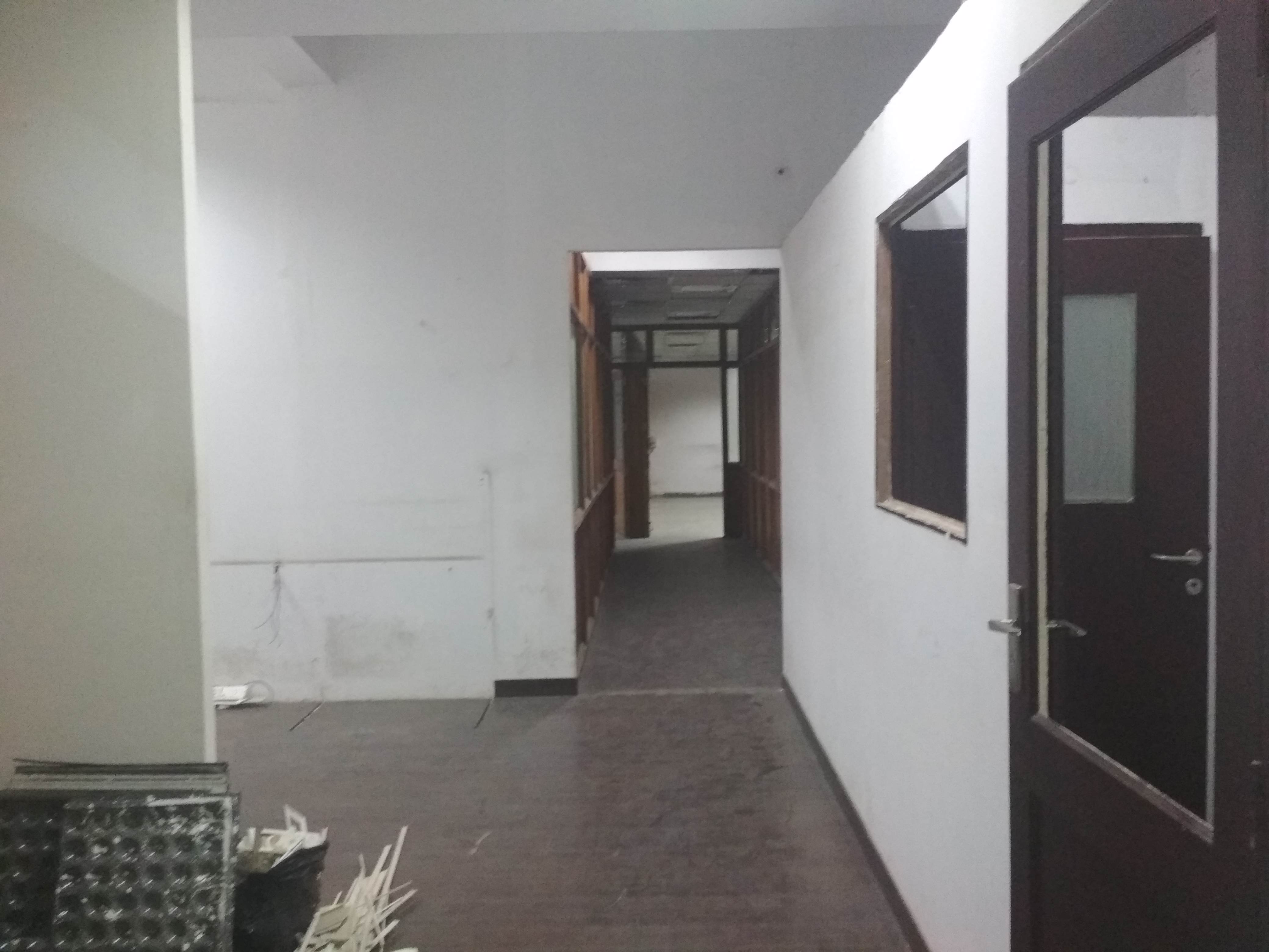 Semi furnished space on 18m wide road